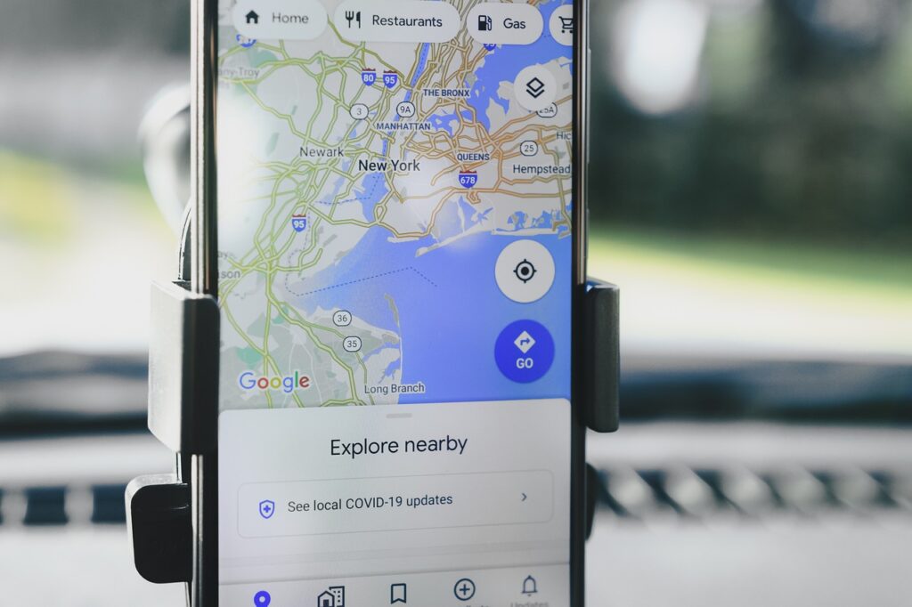 navigation, google maps, location, new york, gps, map, car, place, technology, navigator, route, travel, road, street, car wallpapers, manhattan